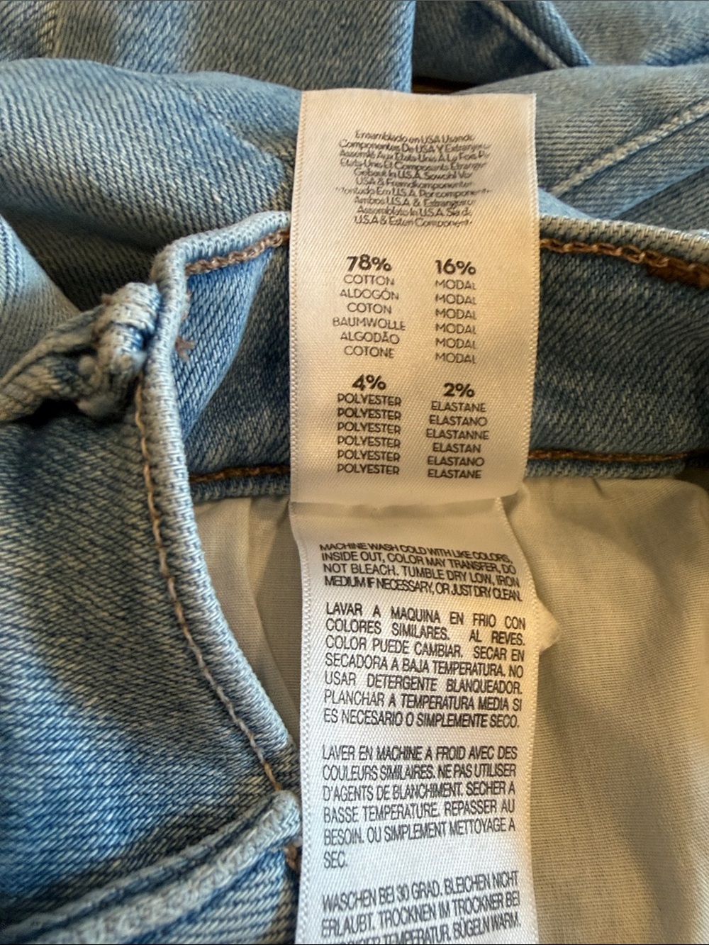 NEW MOTHER The Hustler High Rise Ankle Crop Jeans in California Cruiser Size 30 - Picture 10 of 10